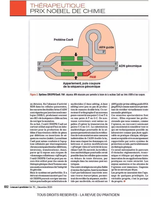 Article Revue du Praticien 2